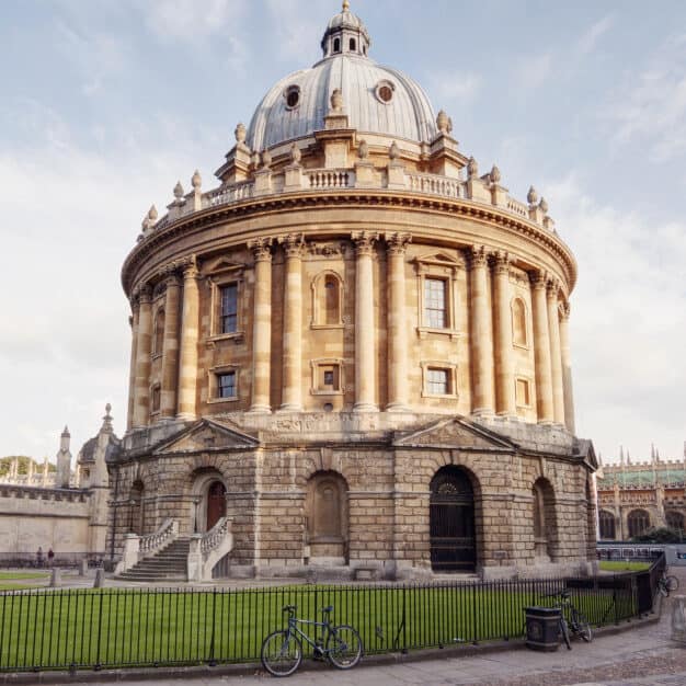 Estrutura central da universidade de Oxford