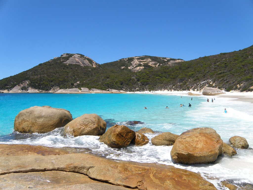 Little Beach é um destino maravilhoso para quem que saber como aproveitar o melhor que a Austrália pode oferecer.