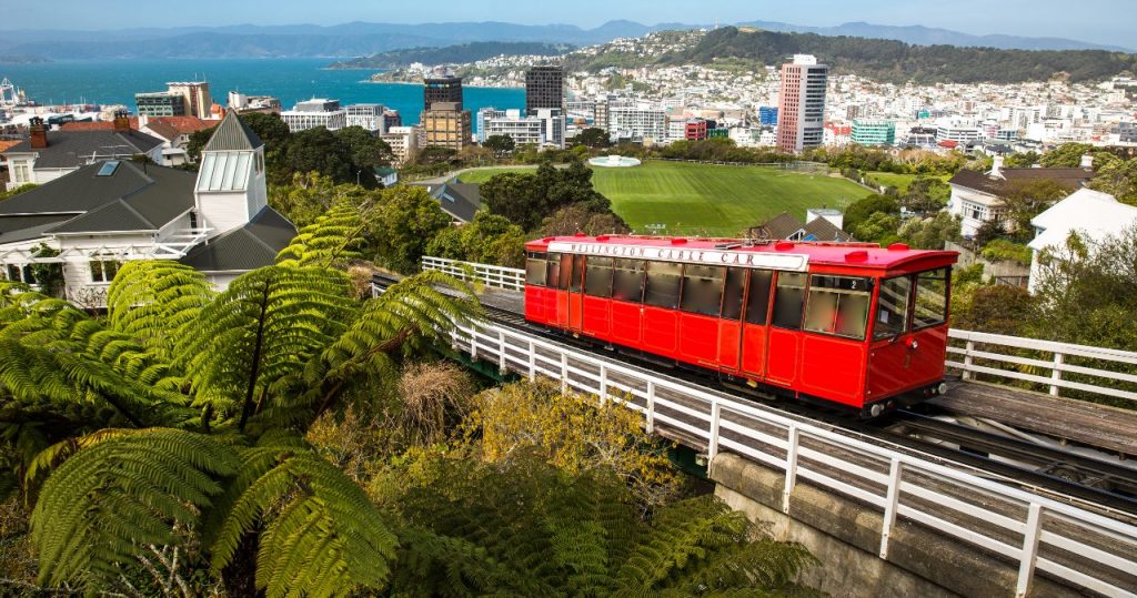 A cidade de Wellington: transporte