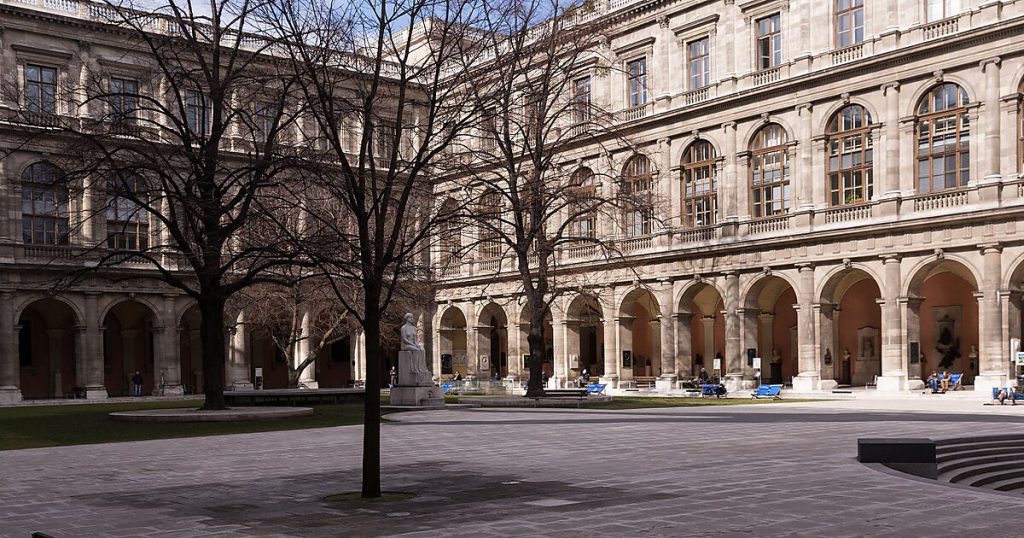 A história da universidade de Viena