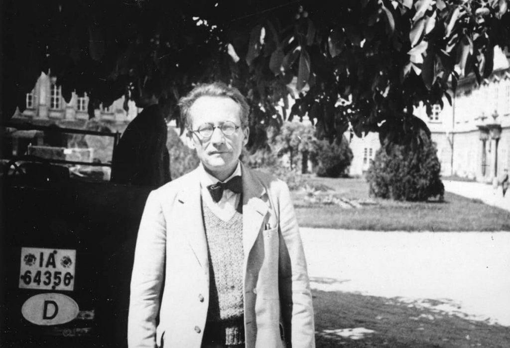 O físico Erwin Schrödinger