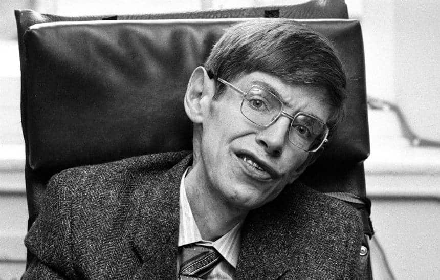 Stephen Hawking: ex-aluno da universidade de Cambridge