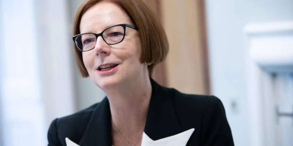 Julia Gillard: ex-aluna em Melbourne