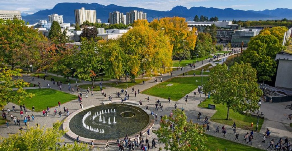 2° lugar: University of British Columbia - Vancouver, Canadá