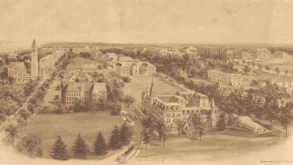Imagem histórica da Universidade