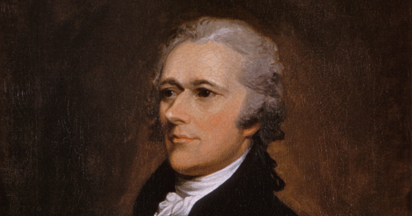 Alexander Hamilton: ex-aluno célebe da Universidade Columbia
