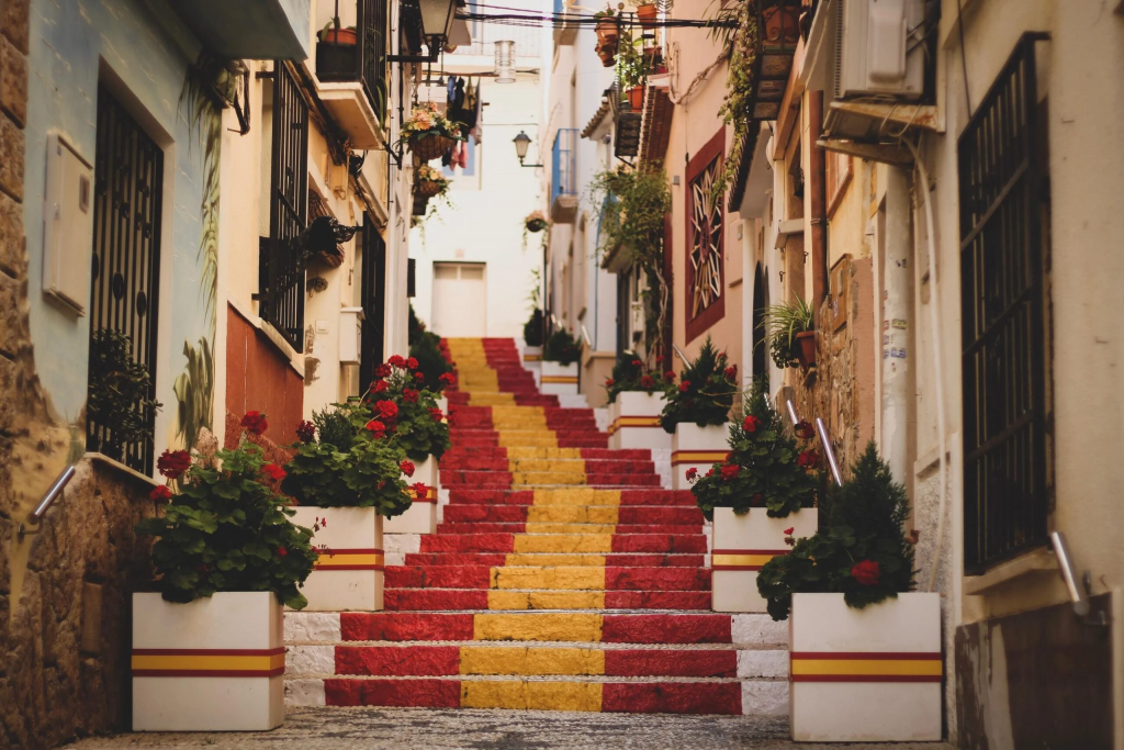 Escadaria na Espanha | Intercâmbio na Europa